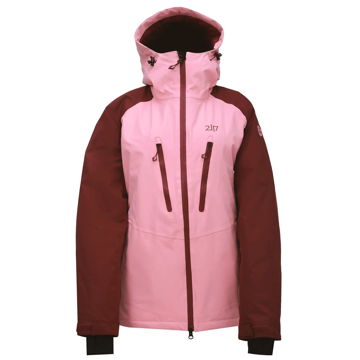 2117 Of Sweden - Lingbo - Dame Skijakke - Coral 1 2117 Of Sweden - Lingbo - Dame Skijakke - Coral