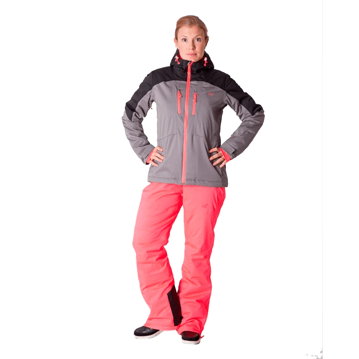 2117 Of Sweden - Syter - Dame Skijakke - Grå 2 2117 Of Sweden - Syter - Dame Skijakke - Grå - Billede 2