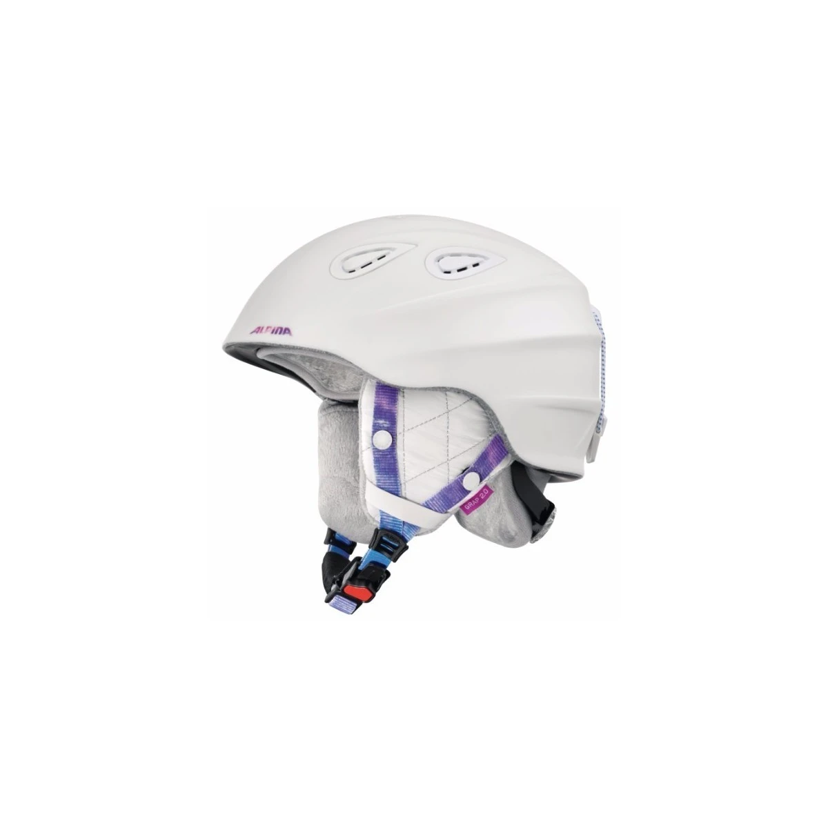 Alpina Grap 2.0 LE - Hvid Periwinkle Mat 1 Alpina Grap 2.0 LE - Hvid Periwinkle Mat