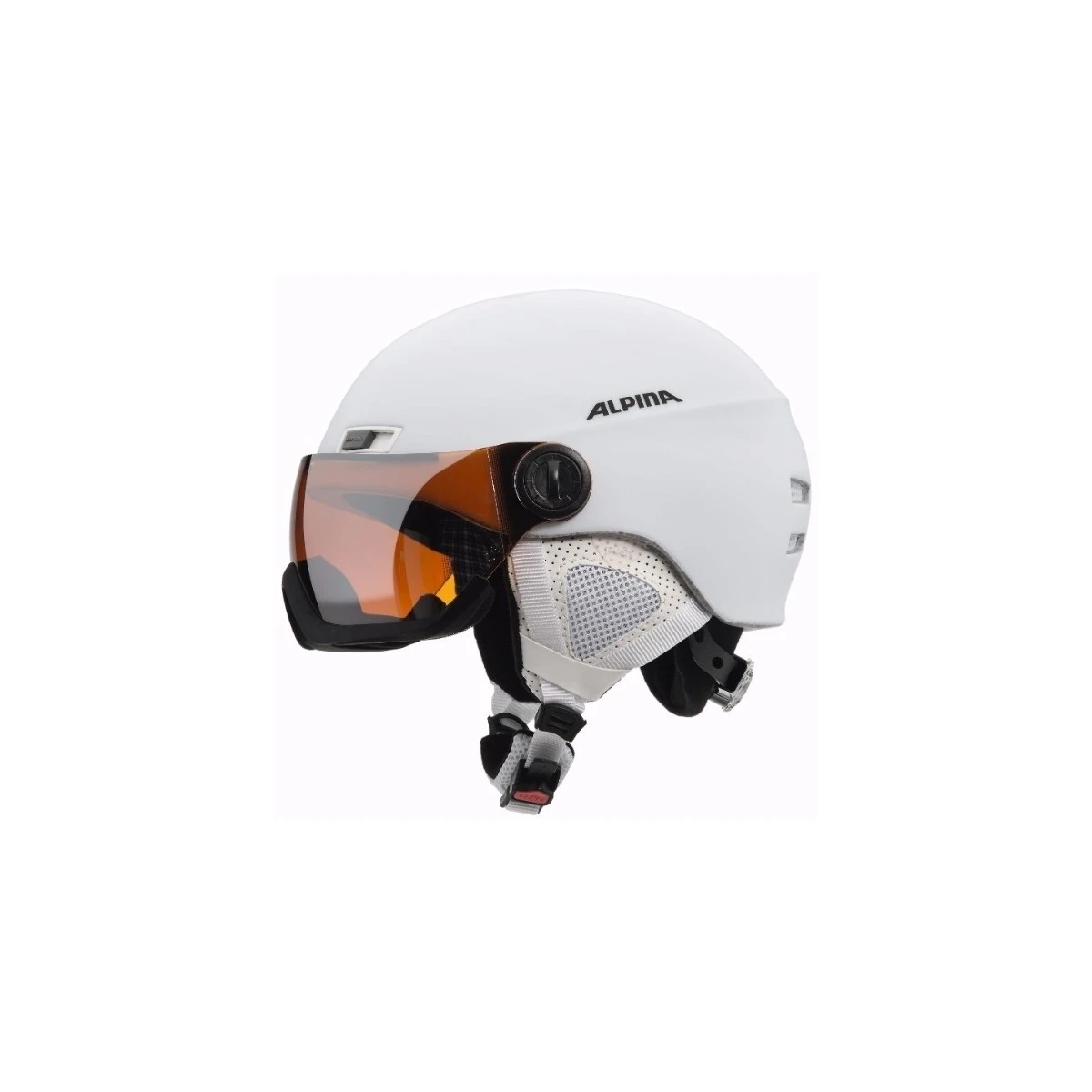 Alpina Menga JV Visir Skihjelm - Hvid 1 Alpina Menga JV Visir Skihjelm - Hvid