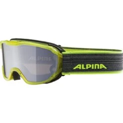 Alpina Pheos Jr. MM Skibriller Til Junior - Yellow Matt / Mirror Black