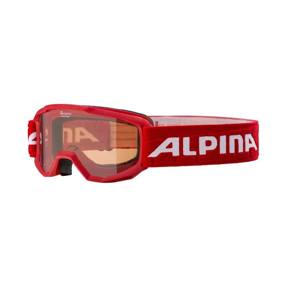 Alpina Piney Junior Goggles/skibrille - Rød 2 Alpina Piney Junior Goggles/skibrille - Rød - Billede 2