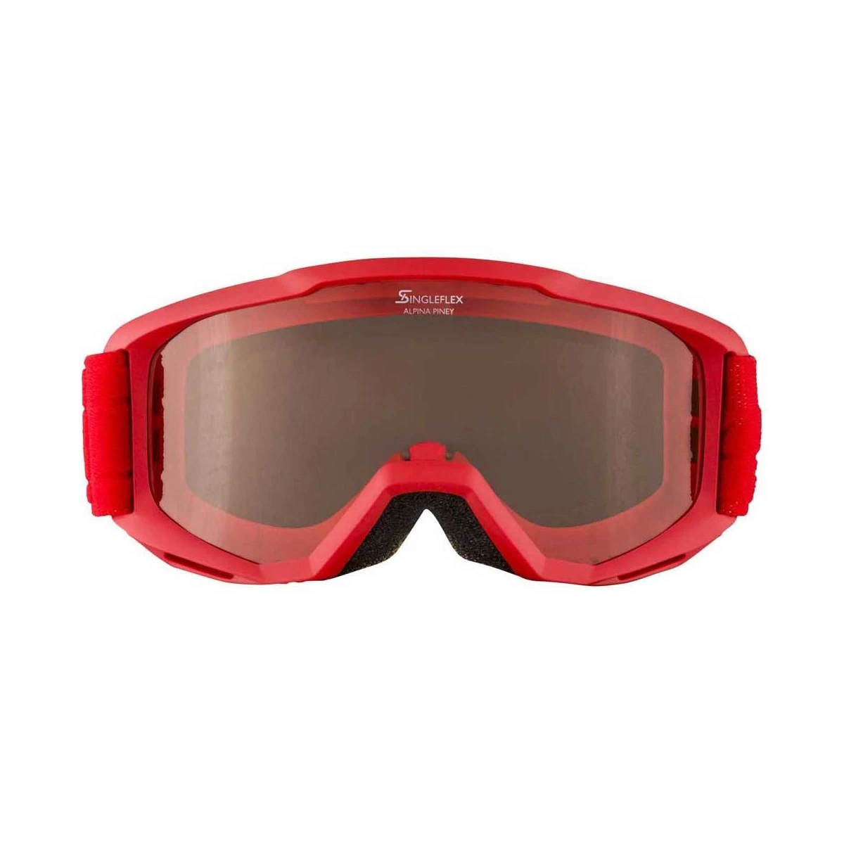 Alpina Piney Junior Goggles/skibrille - Rød 1 Alpina Piney Junior Goggles/skibrille - Rød