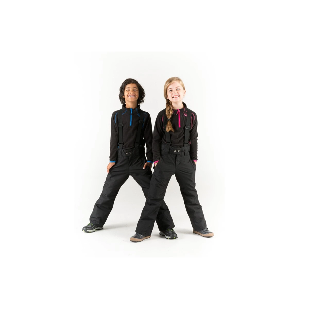 Cold Skibukser Børn - Sort 2 Cold Skibukser Børn - Sort - Billede 2