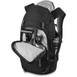 DAKINE HELI PRO 24L RYGSÆK + SKIBÆRE - BLACK -Skitema dakine heli pro 24l rygsaek skibaere black 2