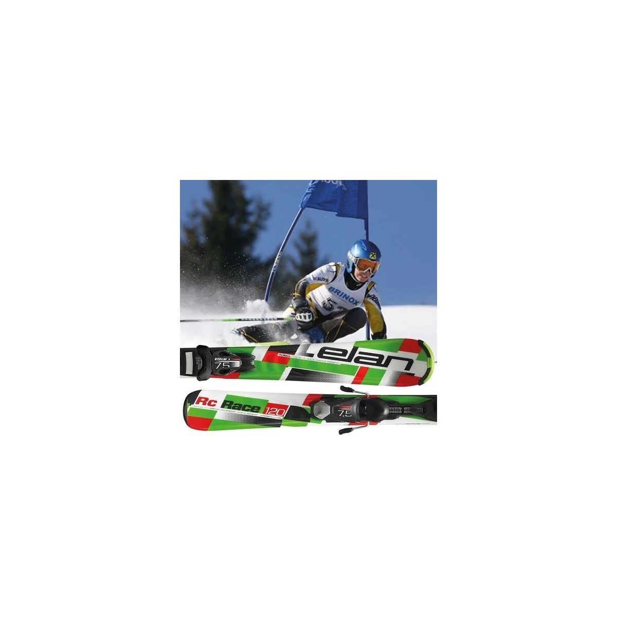 Elan RC Race - Junior Ski + EL Quick Trick 7.5 Binding 1 Elan RC Race - Junior Ski + EL Quick Trick 7.5 Binding