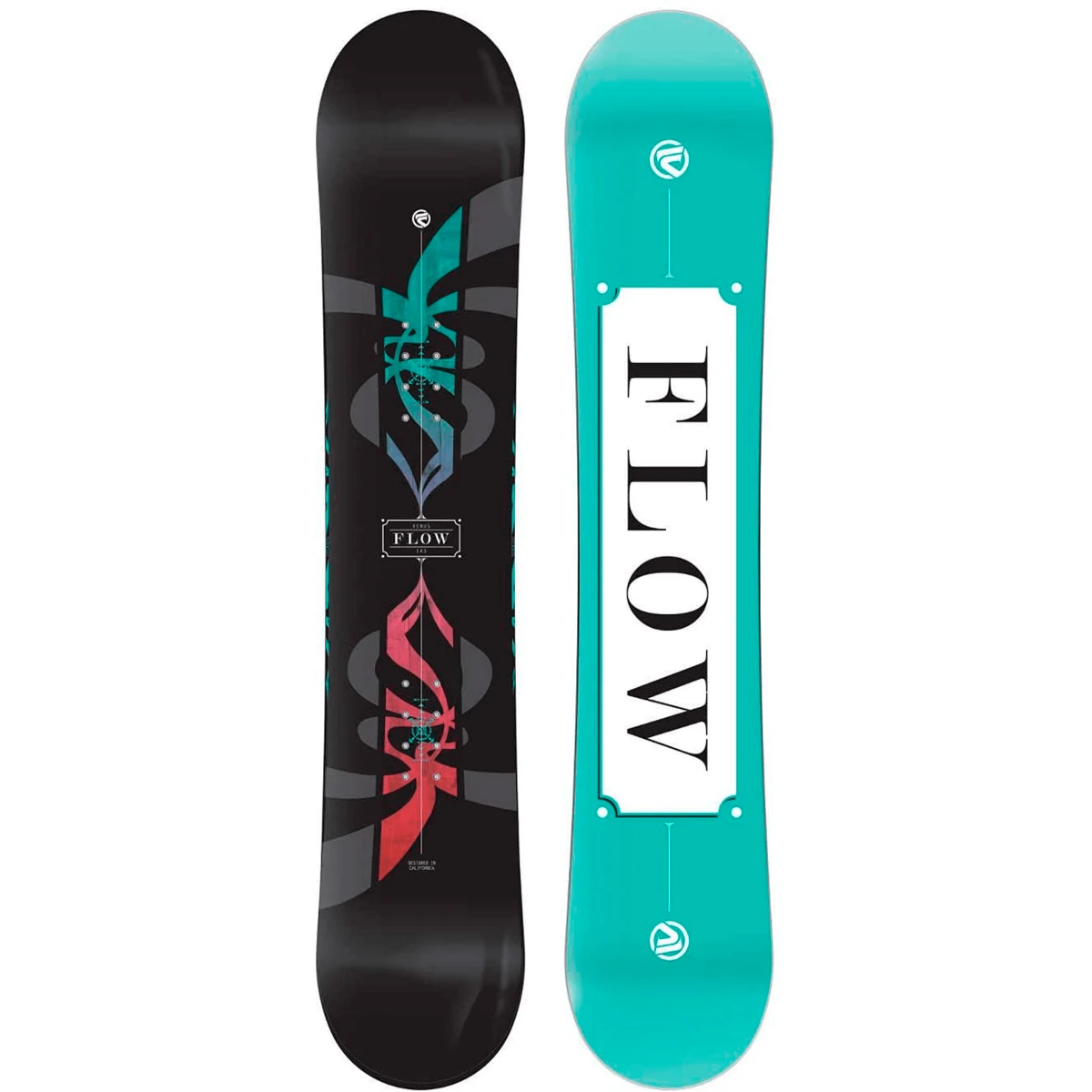 FLOW VENUS BLACK SNOWBOARD 1 FLOW VENUS BLACK SNOWBOARD
