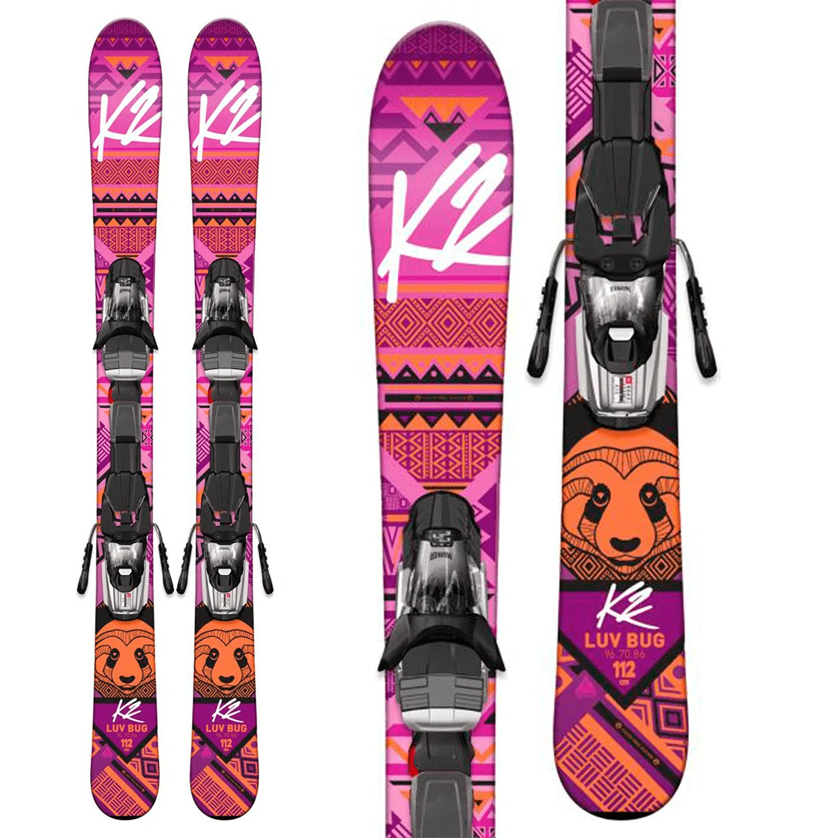 K2 LUV BUG + M Fastrak2 4.5 Binding 2 K2 LUV BUG + M Fastrak2 4.5 Binding - Billede 2