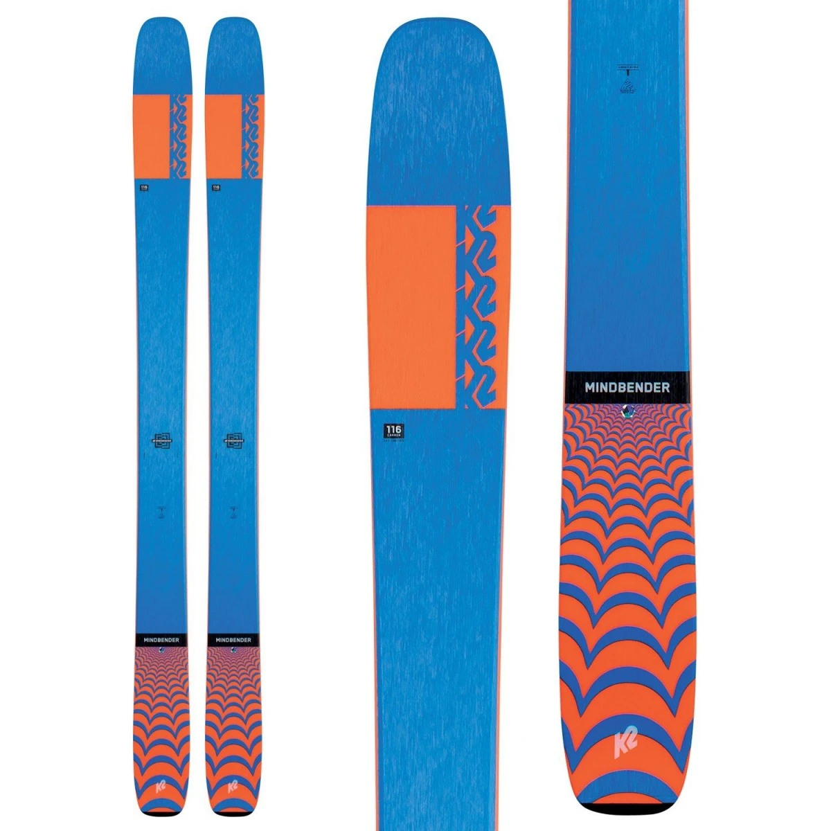 K2 Mindbender 116 C All-Mountain Freeride Ski 1 K2 Mindbender 116 C All-Mountain Freeride Ski