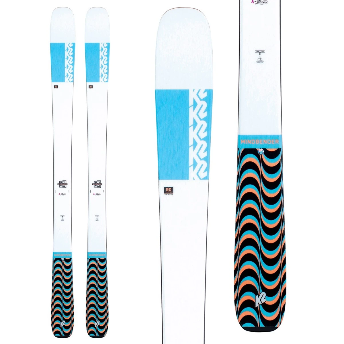 K2 Mindbender 90 C Alliance All-Mountain Ski 1 K2 Mindbender 90 C Alliance All-Mountain Ski