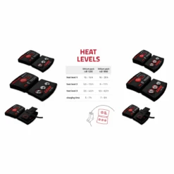 Lenz Mens Heat Vest 1.0 + Lithium Pack RcB 1800 - Herre -Skitema lenz mens heat vest 10 lithium pack rcb 1800 herre 2