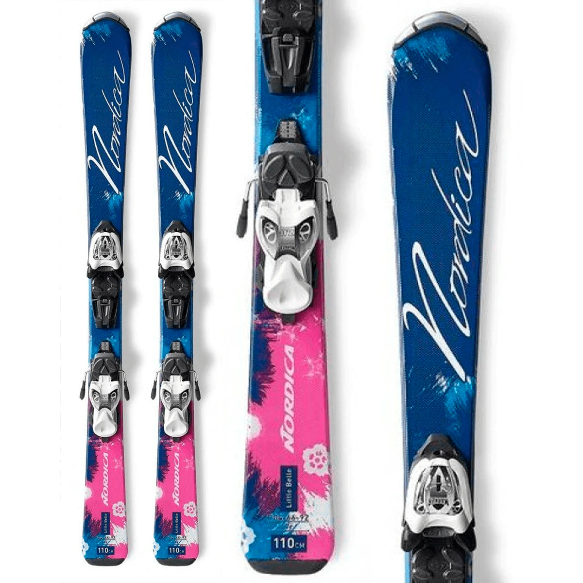 Nordica Little Belle + M Fastrak Binding 2 Nordica Little Belle + M Fastrak Binding - Billede 2