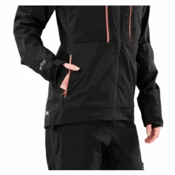 Picture - Aeron - 3L Dame Skal Jakke - Black -Skitema picture aeron 3l dame skal jakke black 10