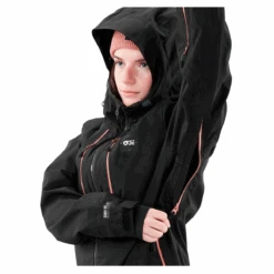 Picture - Aeron - 3L Dame Skal Jakke - Black -Skitema picture aeron 3l dame skal jakke black 5