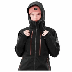 Picture - Aeron - 3L Dame Skal Jakke - Black -Skitema picture aeron 3l dame skal jakke black 6