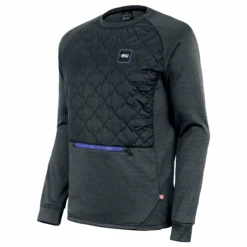 Picture - Junip Tech - Herre Crewneck - Black