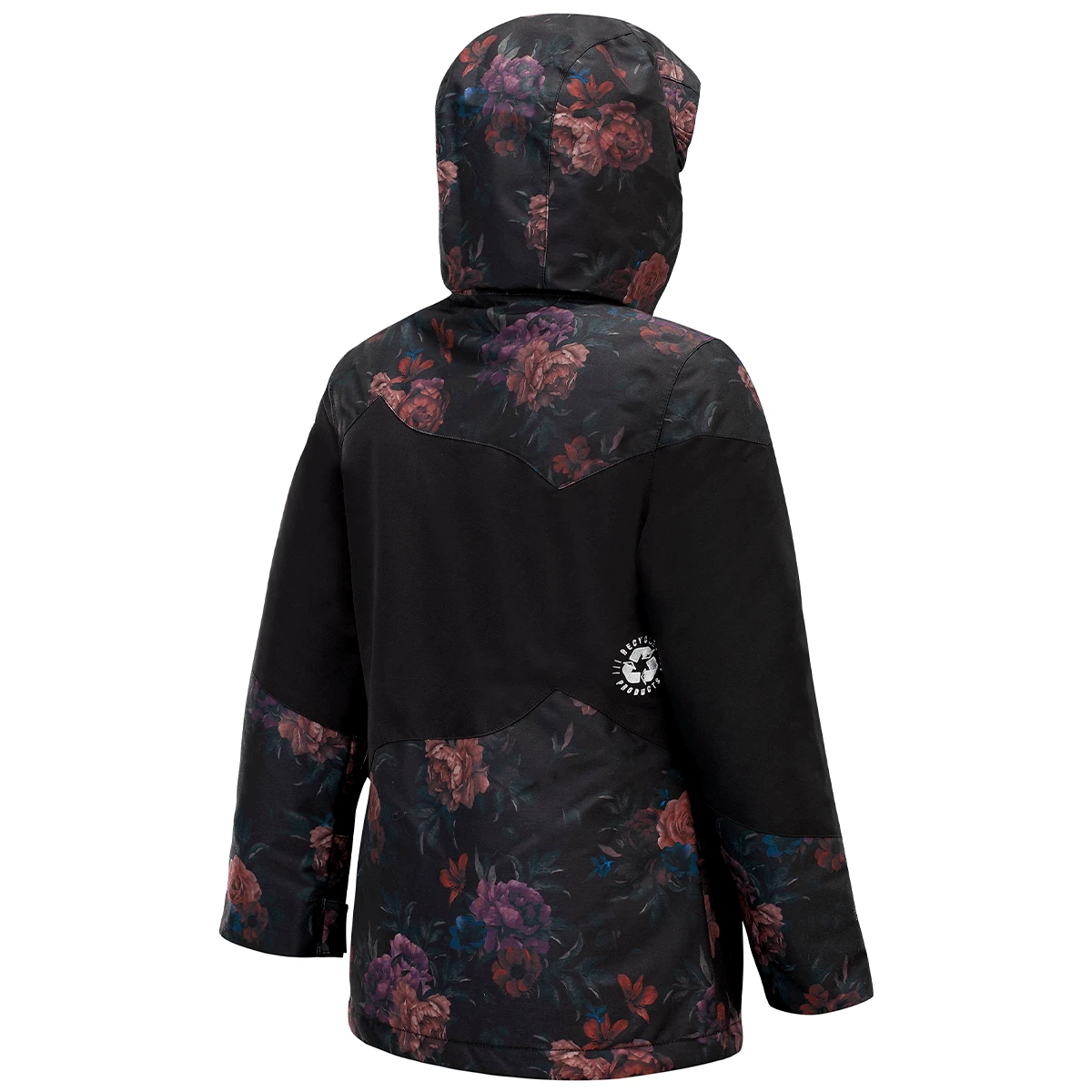Picture - Leeloo - Pige Skijakke - Flower Print 2 Picture - Leeloo - Pige Skijakke - Flower Print - Billede 2