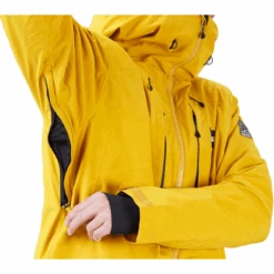 Picture - Zephir- Herre Skijakke - Lichen Green / Safran -Skitema picture zephir herre skijakke lichen green safran 10