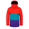 Planks Men's Happy Days Anorak - Hot Red