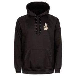 Planks X Woodsy Hand Of Shared Hoodie - Black