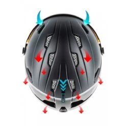 Relax Prevail Skihjelm Med Visir - Hvid -Skitema relax prevail skihjelm med visir hvid 2