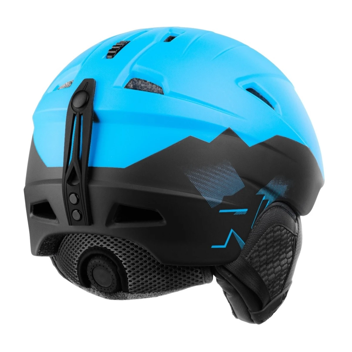 Relax Wild Skihjelm - Sort/Blå 2 Relax Wild Skihjelm - Sort/Blå - Billede 2