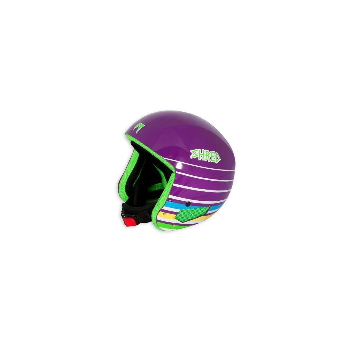Shred Mega Brain Bucket Lines Hjelm - Lilla 1 Shred Mega Brain Bucket Lines Hjelm - Lilla