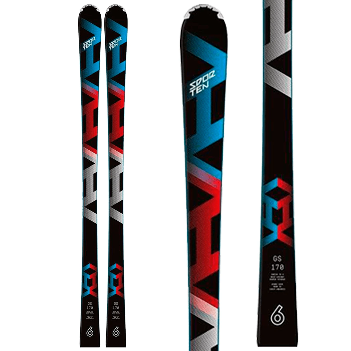 Sporten AHV 6 GS Racing - Race Carving Ski 3 Sporten AHV 6 GS Racing - Race Carving Ski - Billede 3