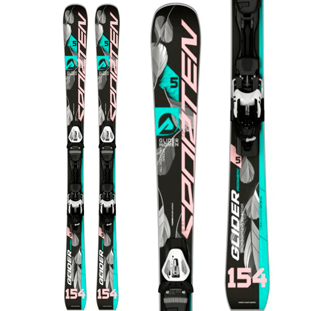 Sporten Glider 5 W All-Mountain Speciel - Carving Ski 3 Sporten Glider 5 W All-Mountain Speciel - Carving Ski - Billede 3