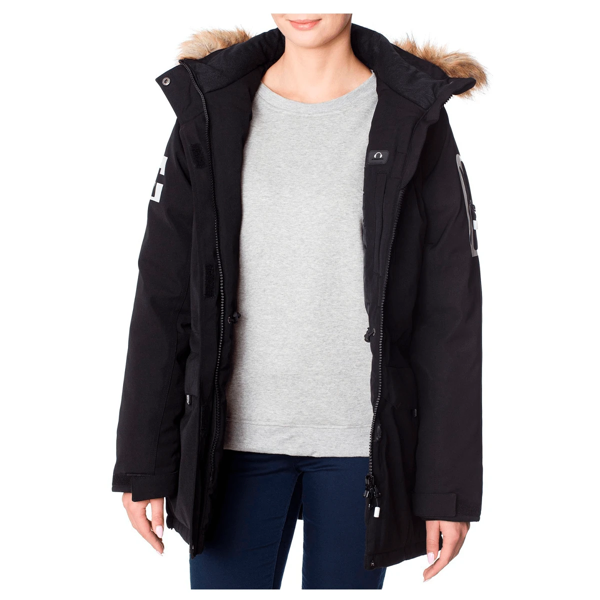True North Parka Huva Softshell Dame Jakker - Sort 2 True North Parka Huva Softshell Dame Jakker - Sort - Billede 2